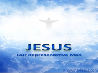 Jesus Our Representative Man (devotional) (blue)